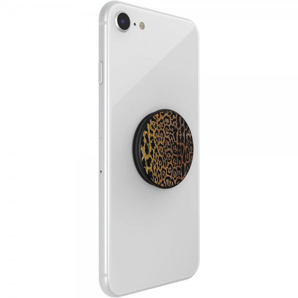Popsockets PopGrip Embossed Metal Leopard