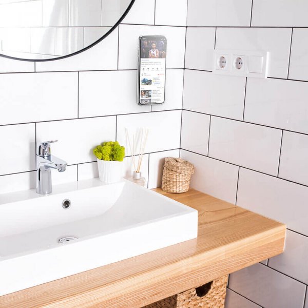 Popsockets PopMount Multi-Surface Musta