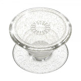 Popsockets PopGrip Clear Glitter Silver
