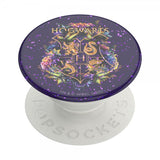 Popsockets PopGrip Glitter Hogwarts Floral