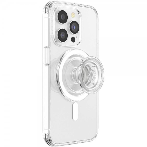 Popsockets PopGrip for MagSafe Läpinäkyvä
