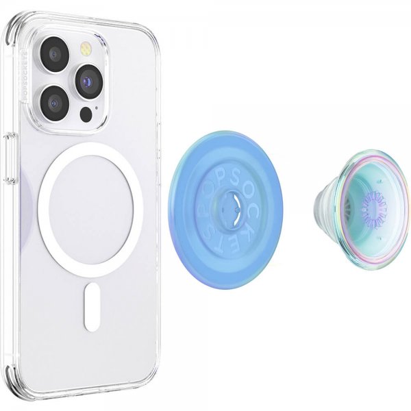 Popsockets PopGrip MagSafe -puhelinteline, Opalescent Blue