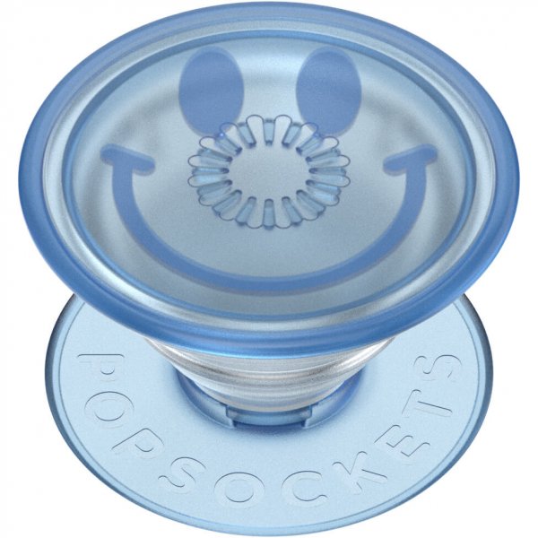 Popsockets PopGrip Plantcore Happy Blues Läpikuultava