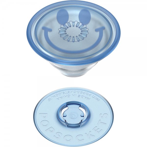 Popsockets PopGrip Plantcore Happy Blues Läpikuultava