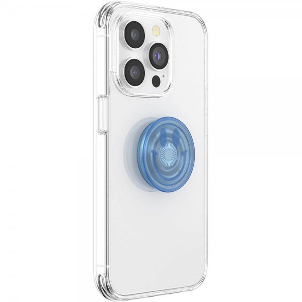 Popsockets PopGrip Plantcore Happy Blues Läpikuultava