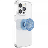 Popsockets PopGrip Plantcore Happy Blues Läpikuultava