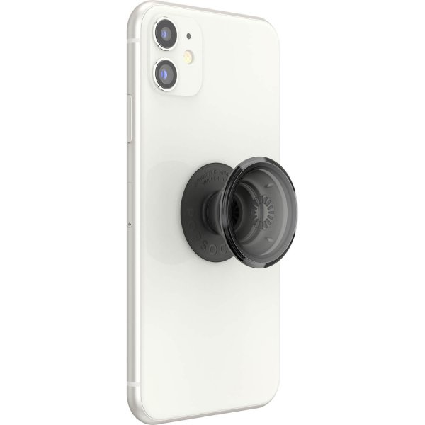 Popsockets PopGrip Translucent Black Smoke