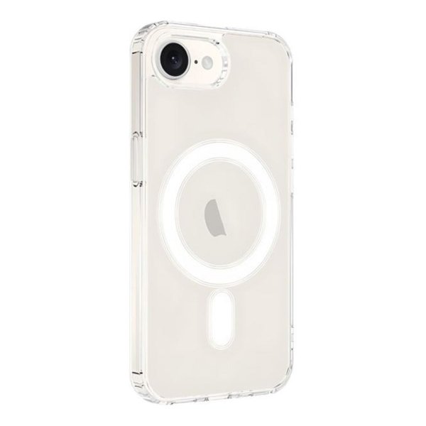 iPhone 16e/17e Kuori TPU MagSafe Läpinäkyvä