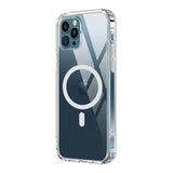 iPhone 12/iPhone 12 Pro -kuori TPU MagSafe Läpinäkyvä
