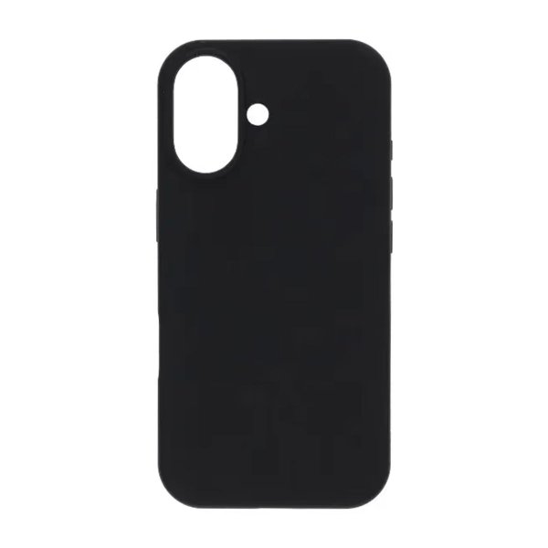 Rvelon iPhone 17 -silikonikuori MagSafe-yhteensopiva, musta