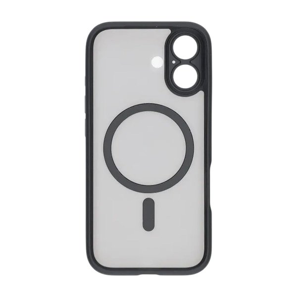 Rvelon iPhone 17 -suojakuori kamerasuojaimella, MagSafe, musta