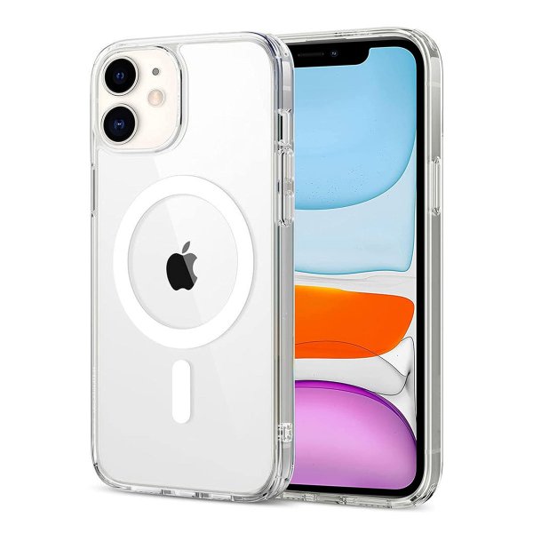 iPhone 11 Suojakuori MagSafe Iskunkestävä Läpinäkyvä
