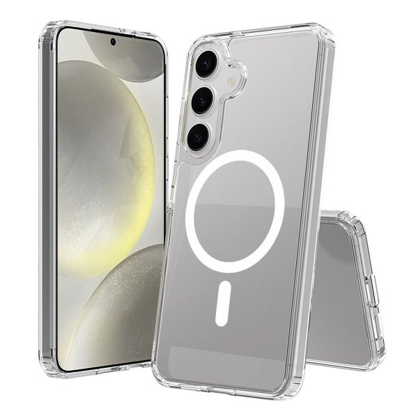 Samsung Galaxy S25 Kuori TPU MagSafe Läpinäkyvä