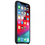 Applen alkuperäinen nahkakuori iPhone X/Xs:lle, musta
