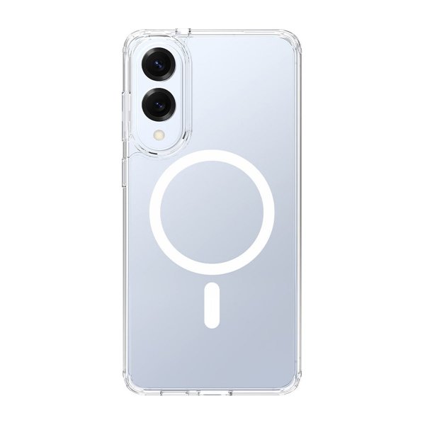 Samsung Galaxy S25 Edge Kuori TPU MagSafe Läpinäkyvä
