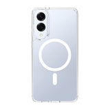 Samsung Galaxy S25 Edge Kuori TPU MagSafe Läpinäkyvä
