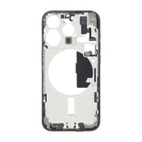 Keskikehys pikkutarvikkeineen iPhone 15 Pro -puhelimelle – Luonnollinen Titaani OEM