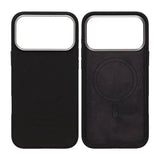 iPhone 17 Pro Max Kuori Silikoni MagSafe Musta