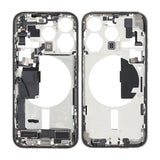 Keskikehys pikkutarvikkeineen iPhone 15 Pro -puhelimelle – Luonnollinen Titaani OEM