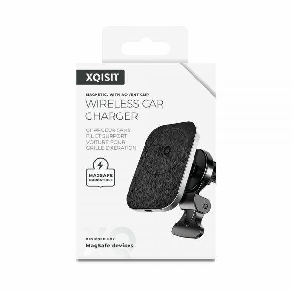 Xqisit Magneettinen autolaturi MagSafe Musta