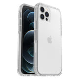 Otterbox iPhone 12/iPhone 12 Pro -kuori, Symmetry Series, läpinäkyvä