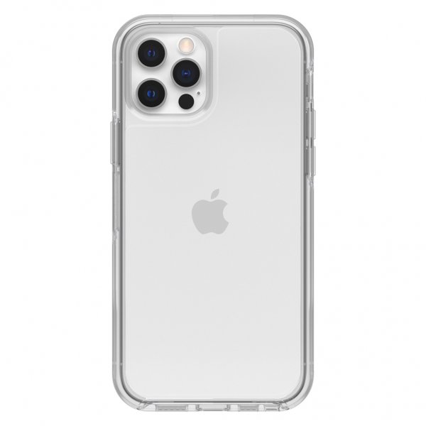 Otterbox iPhone 12/iPhone 12 Pro -kuori, Symmetry Series, läpinäkyvä