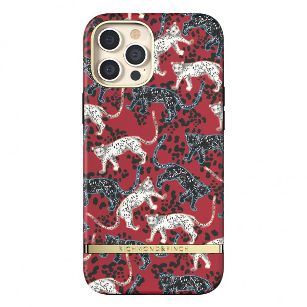 Richmond & Finch iPhone 12 Pro Max Kuori Samba Red Leopard
