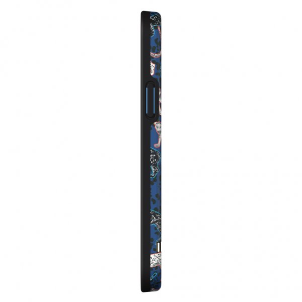 Richmond & Finch iPhone 12/iPhone 12 Pro Kuori Blue Leopard