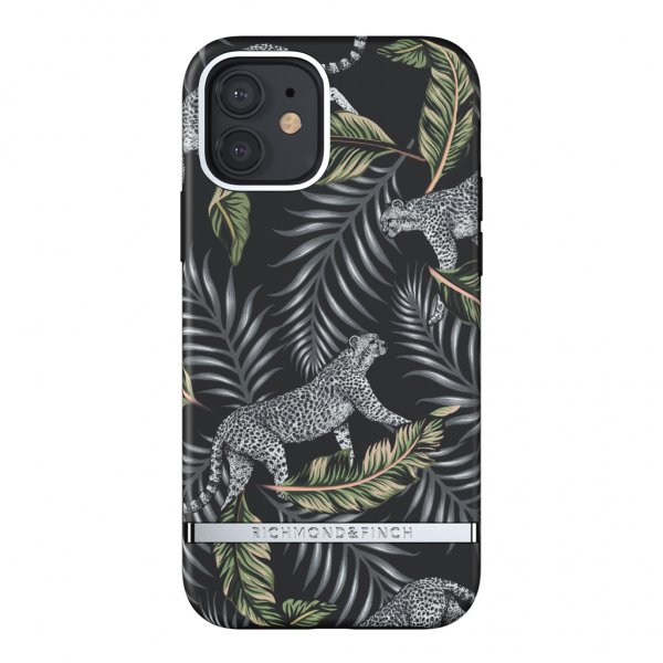 Richmond & Finch iPhone 12/iPhone 12 Pro Kuori Silver Jungle
