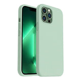 Rvelon iPhone 12/iPhone 12 Pro Silikonikuori Vihreä