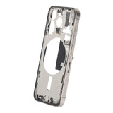 Keskikehys pikkutarvikkeineen iPhone 15 Pro -puhelimelle – Luonnollinen Titaani OEM