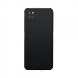 Xqisit Samsung Galaxy A03 -kuori, silikonikuori, musta