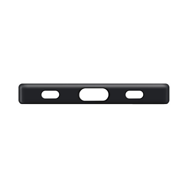 Xqisit Samsung Galaxy S22 Plus silikonisuojakuori, musta