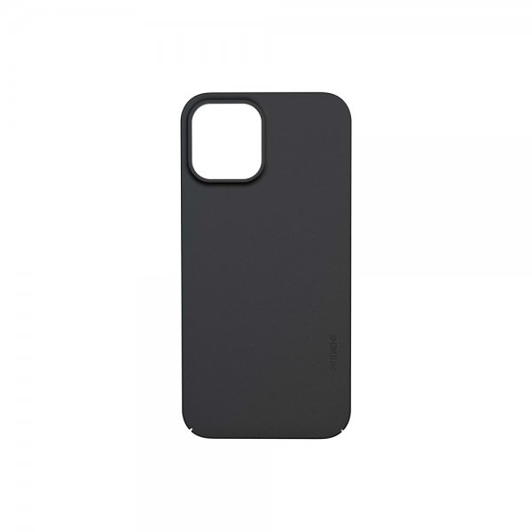 Nudient iPhone 12 Pro Max -kuori Thin Case V3 MagSafe Ink Black