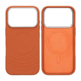 iPhone 17 Pro Silikonikuori MagSafe Oranssi