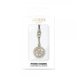 Guess 4G Metal Charm Rhinestones Kulta