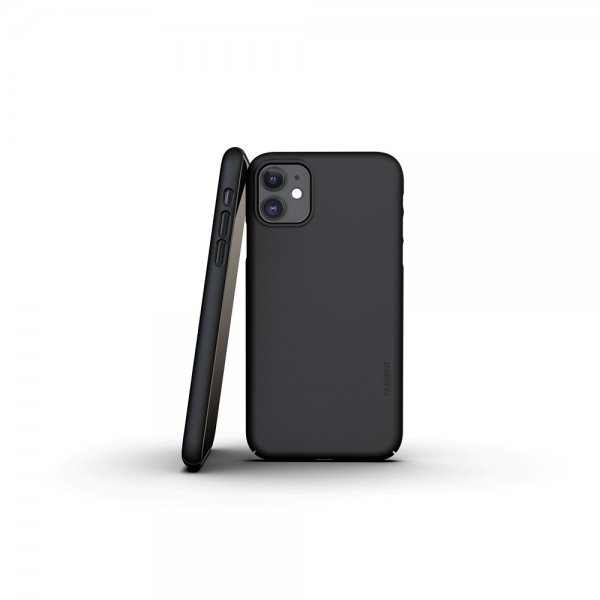 Nudient iPhone 11 -suojakuori Thin Case V3 Ink Black