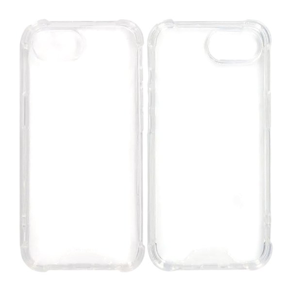 iPhone 16./17. Kuori TPU-suojakotelo Läpinäkyvä