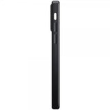 Xqisit iPhone 14 Pro Max -silikonikuori MagSafe, musta