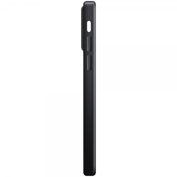 Xqisit iPhone 14 Pro Silicone Case MagSafe, musta