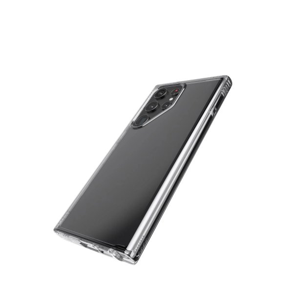Tech21 Samsung Galaxy S23 Ultra Evo Clear -suojakuori läpinäkyvä