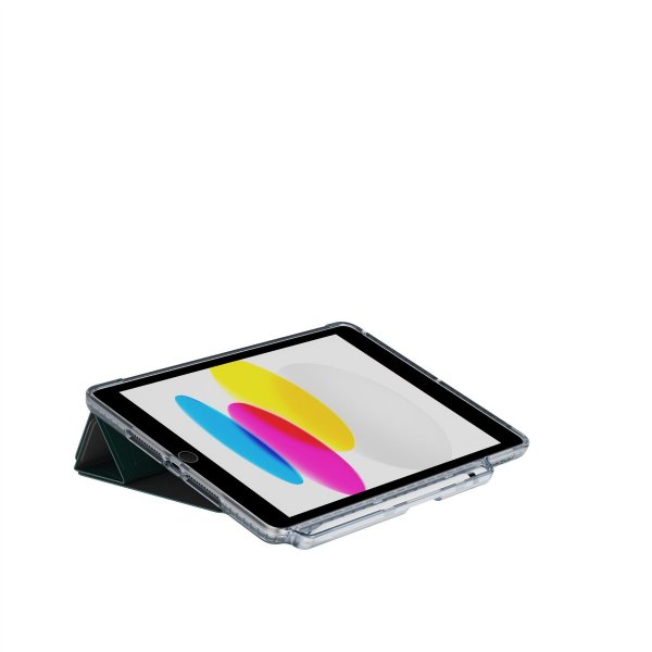 Tech21 iPad 10.2 (7./8./9. sukupolvi) Evo Folio -suojakotelo, vihreä