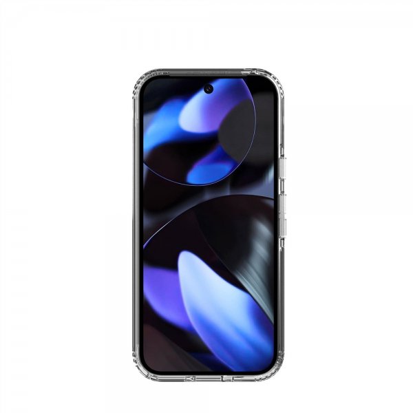 Tech21 Google Pixel 9/Pixel 9 Pro Suojakuori Evo Clear Läpinäkyvä