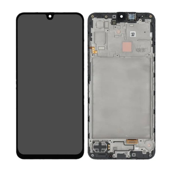 Samsung Galaxy A17 4G LCD-näyttö Alkuperäinen - Musta