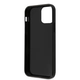 BMW iPhone 12/iPhone 12 Pro Suojakuori Carbon & Alu Musta