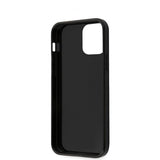 BMW iPhone 12 Mini Kuori Carbon & Alu Musta