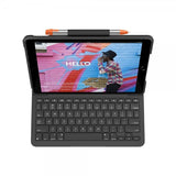 Logitech iPad 10.2 (7./8./9. sukupolvi) näppäimistökotelo Slim Folio, pohjoismainen harmaa