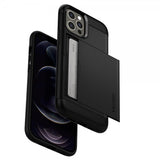 Spigen iPhone 12/iPhone 12 Pro Kuori Slim Armor CS Musta