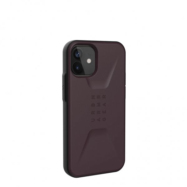 Urban Armor Gear (UAG) iPhone 12 Mini Kuori Civilian Eggplant