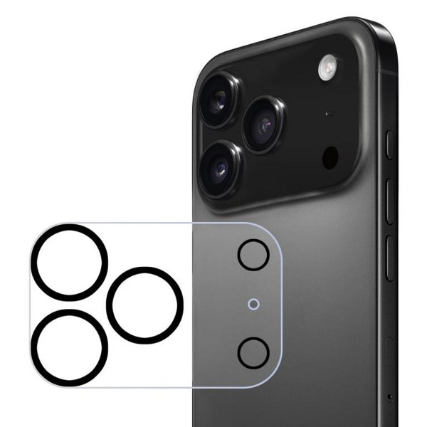 iPhone 17 Pro Max -kameran suoja karkaistusta lasista